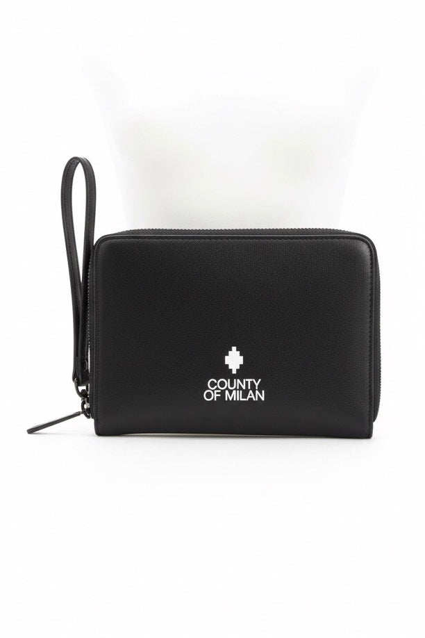 COUNTY OF MILAN BY MARCELO BURLON POCHETTE COMAS260358 NERO/BIANCO