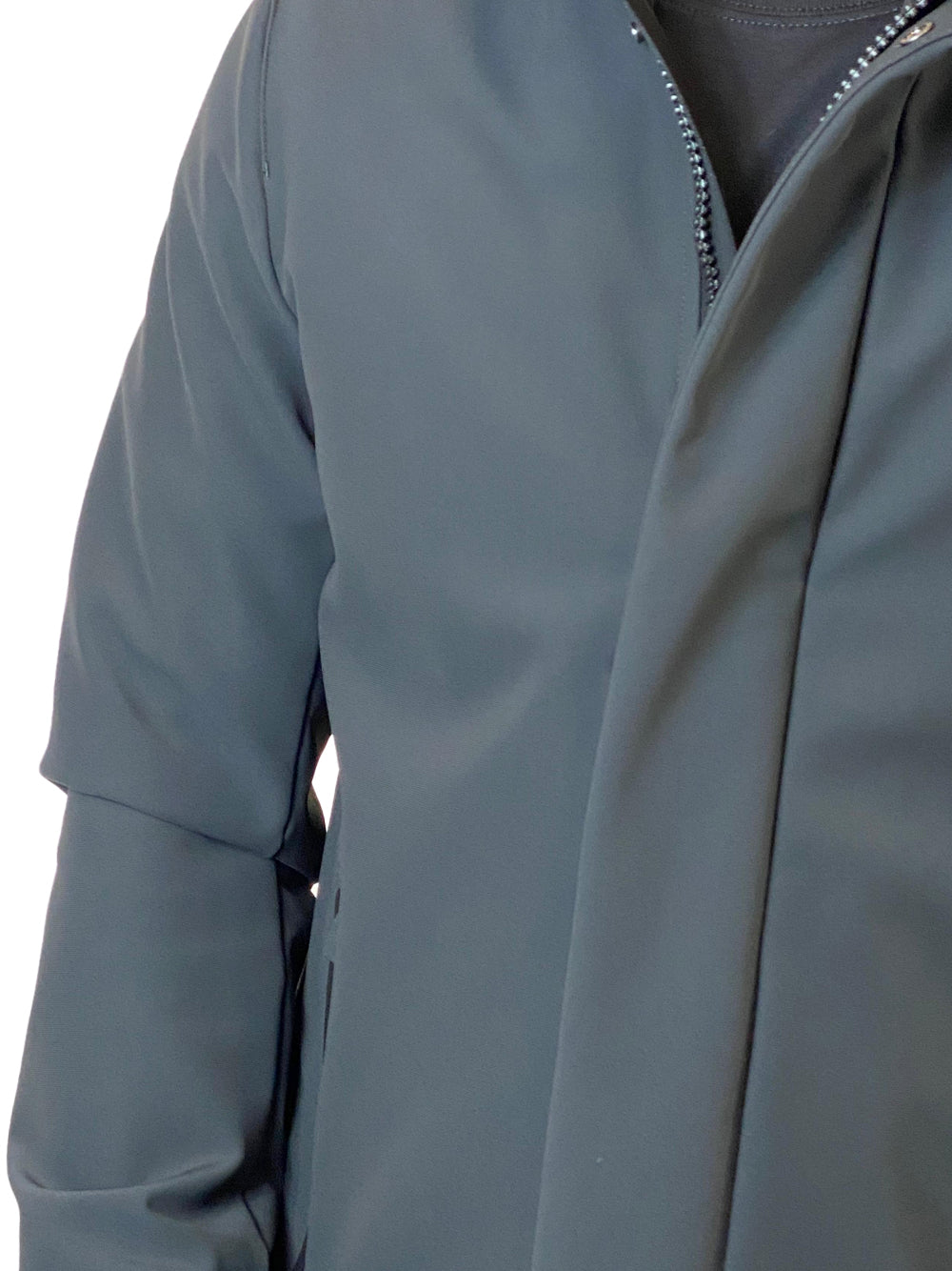 HESKIMO PARKA CAPPOTTO TECH BONDED NERO HE9440013