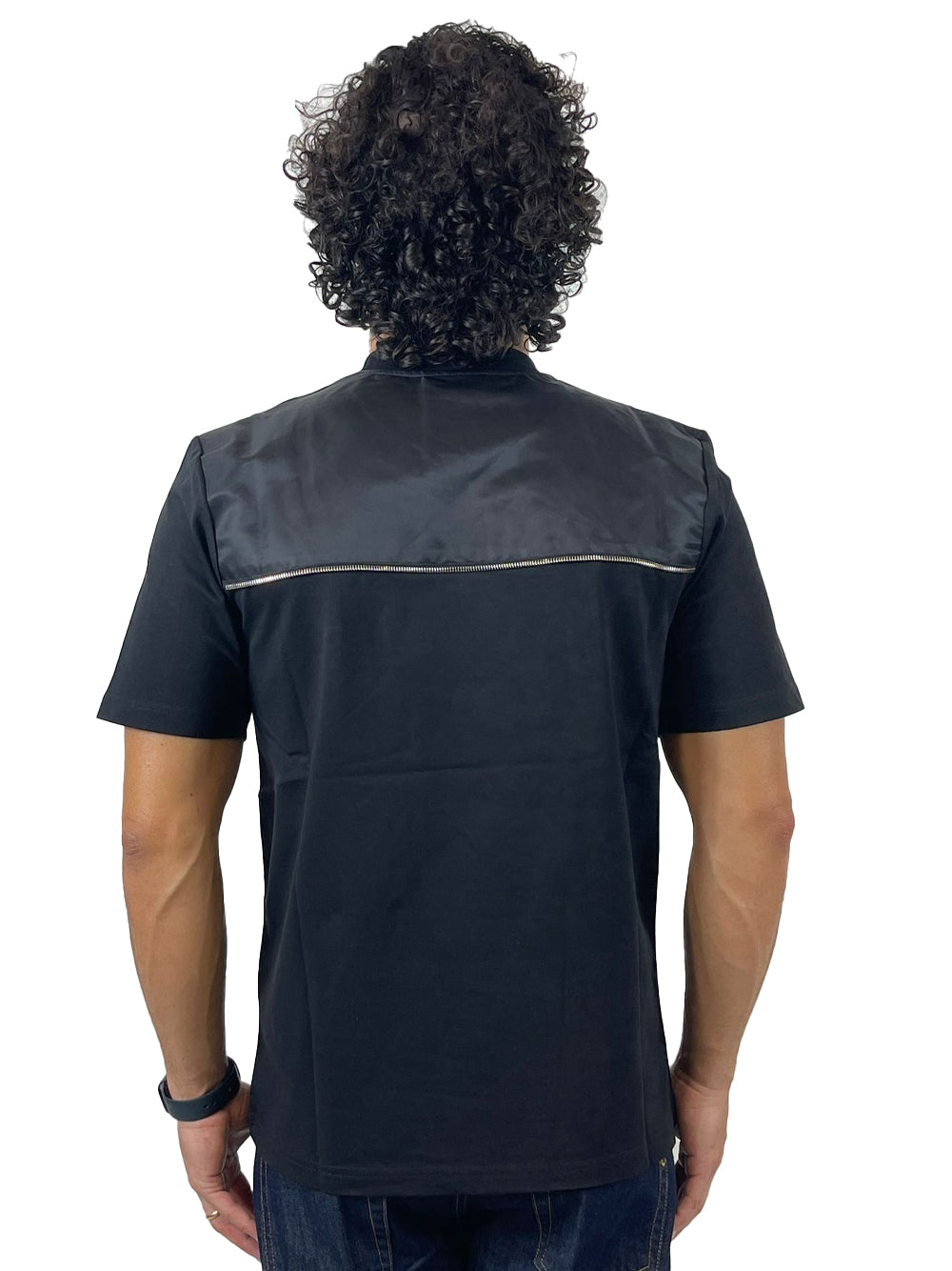 YES LONDON T-SHIRT NERA XM4229