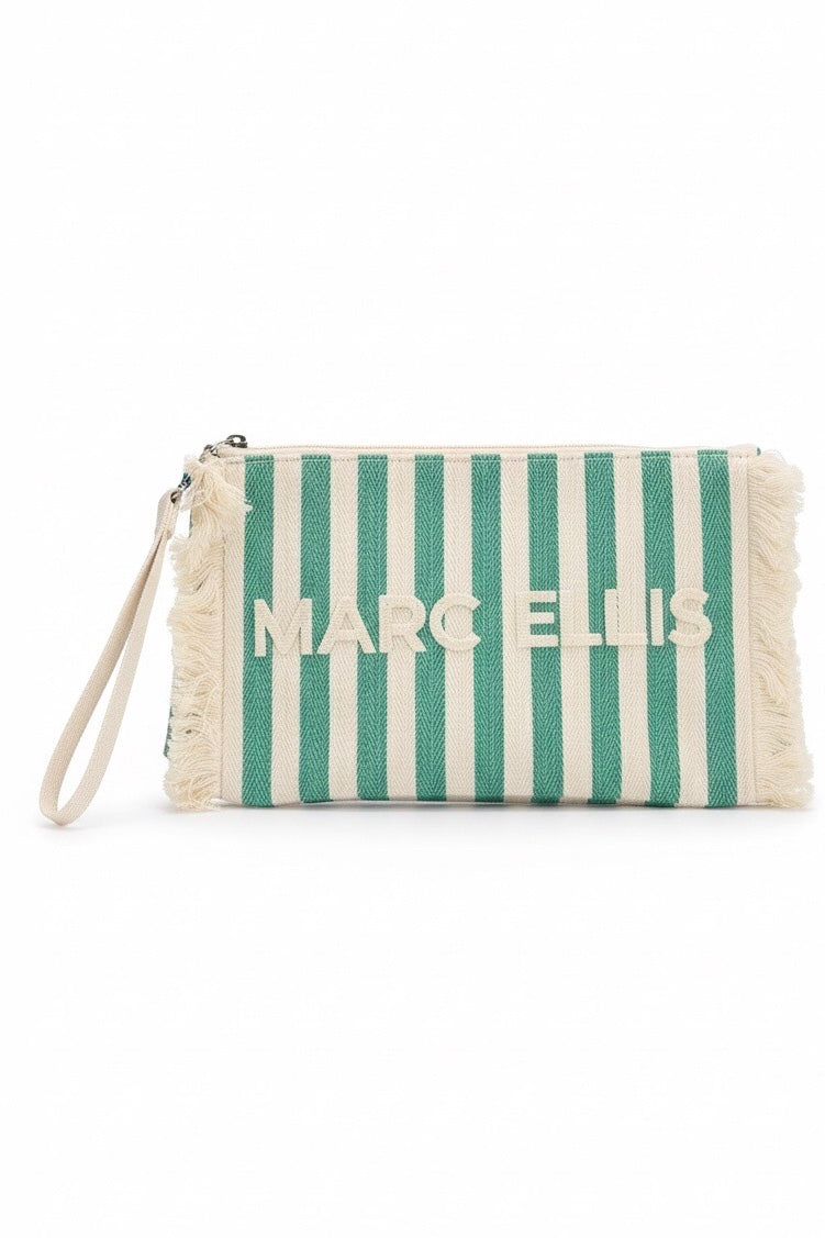 MARC ELLIS BUBY S. JOAN SOFT GREEN POCHETTE
