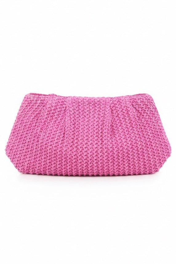 MARC ELLIS BUBY S. CLAIRE CLUTCH PINK