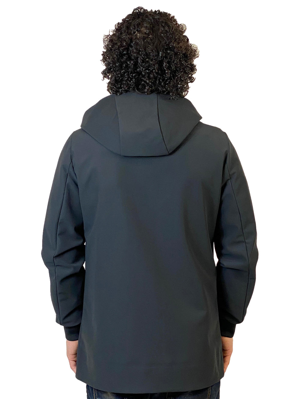 HESKIMO PARKA CAPPOTTO TECH BONDED NERO HE9440013