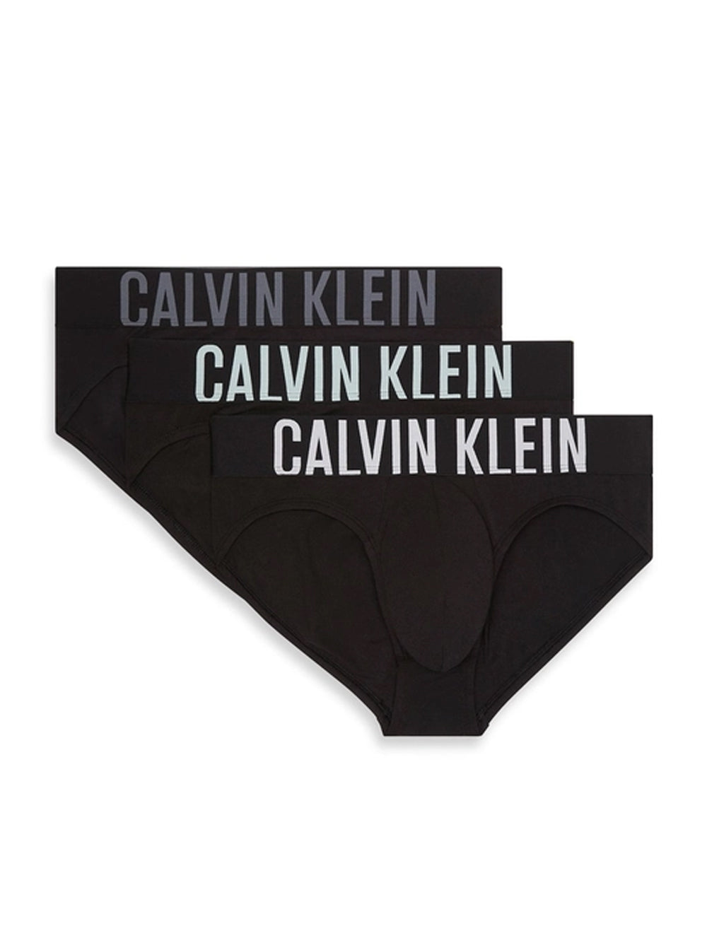 CALVIN KLEIN SLIP HIP BRIEF 3PK 000NB3607A BLACK