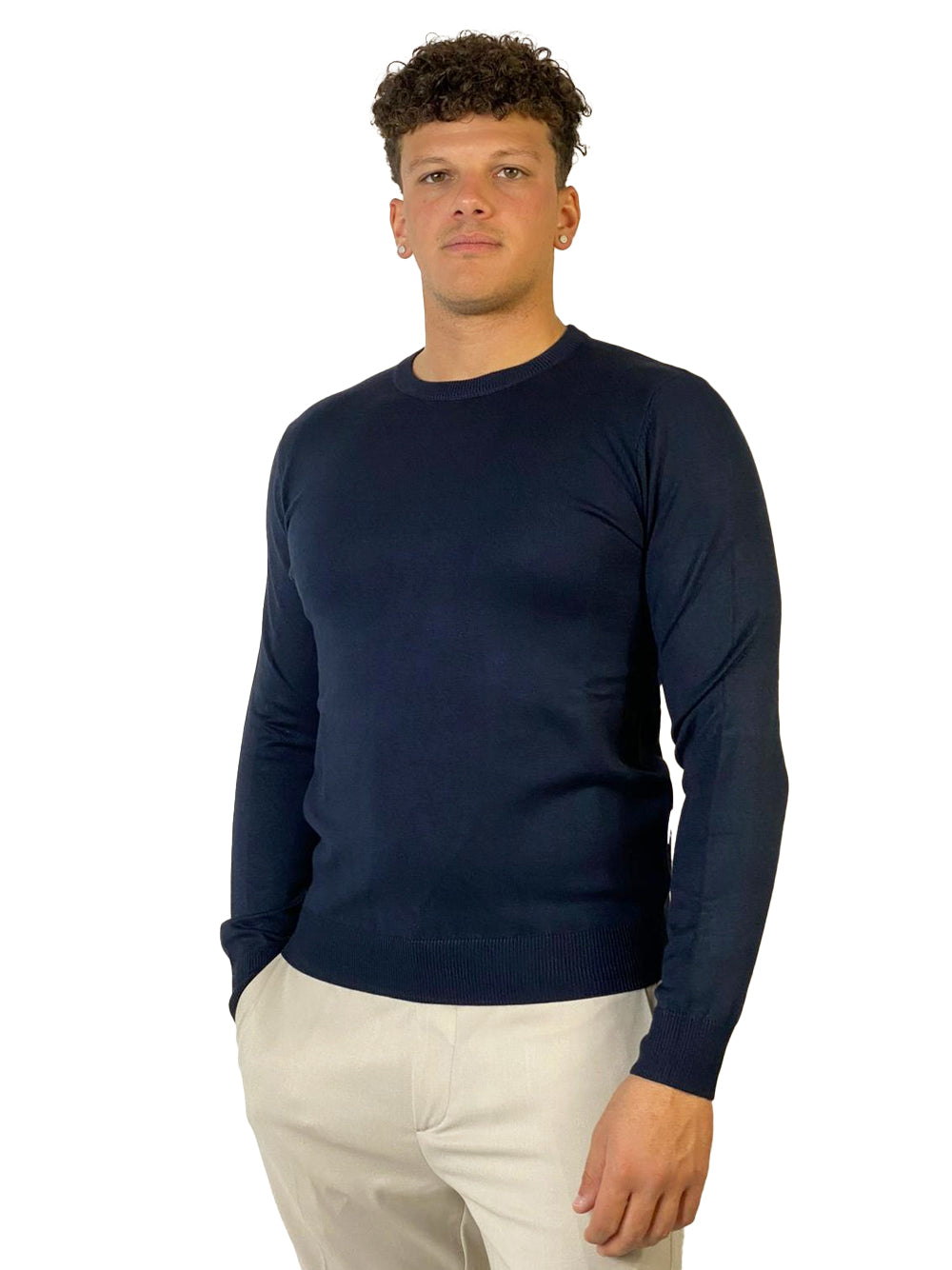 SEINSE GIROCOLLO MI3056SS NAVY