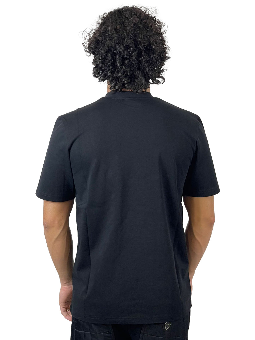 YES LONDON T-SHIRT NERA XM4218