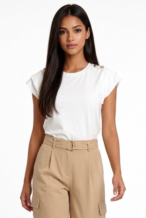 MARKUP T SHIRT MW1610013 BIANCA