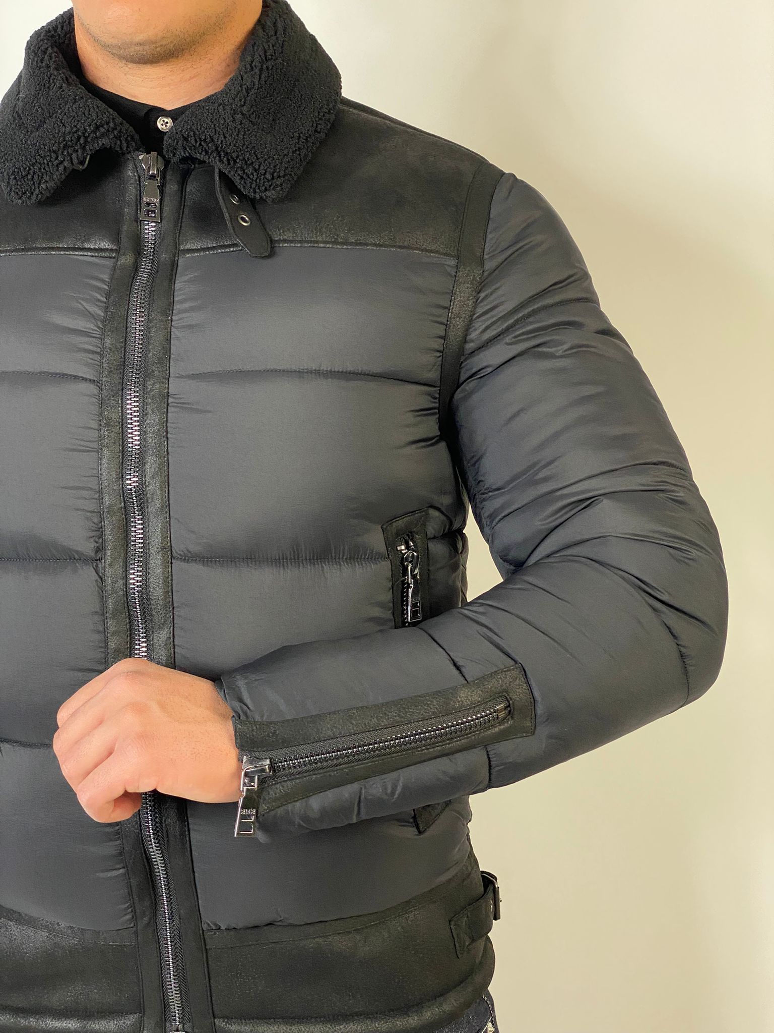 SEINSE GIUBBINO NERO GBI1094SS