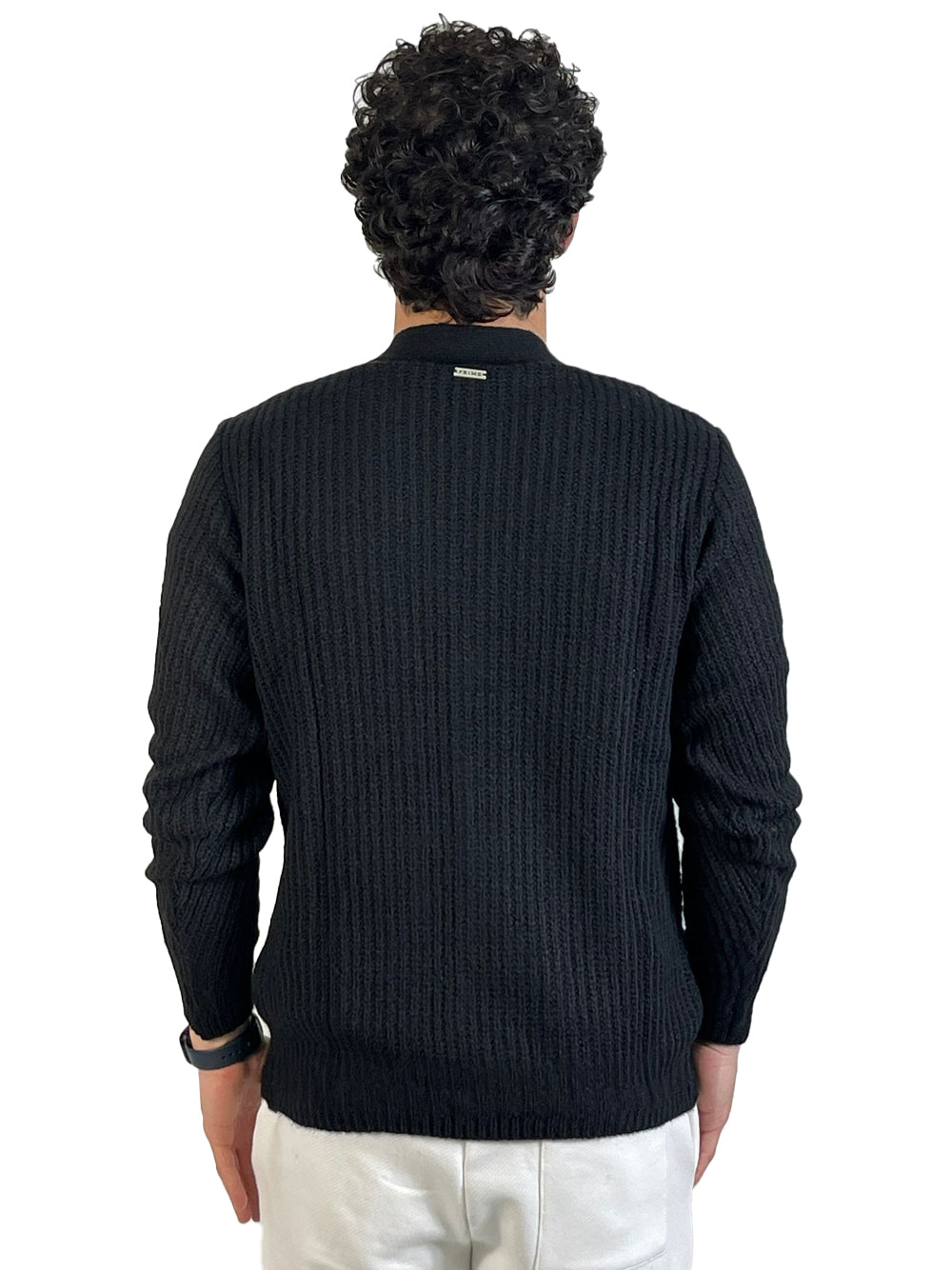 PRIME CARDIGAN NERO MA13