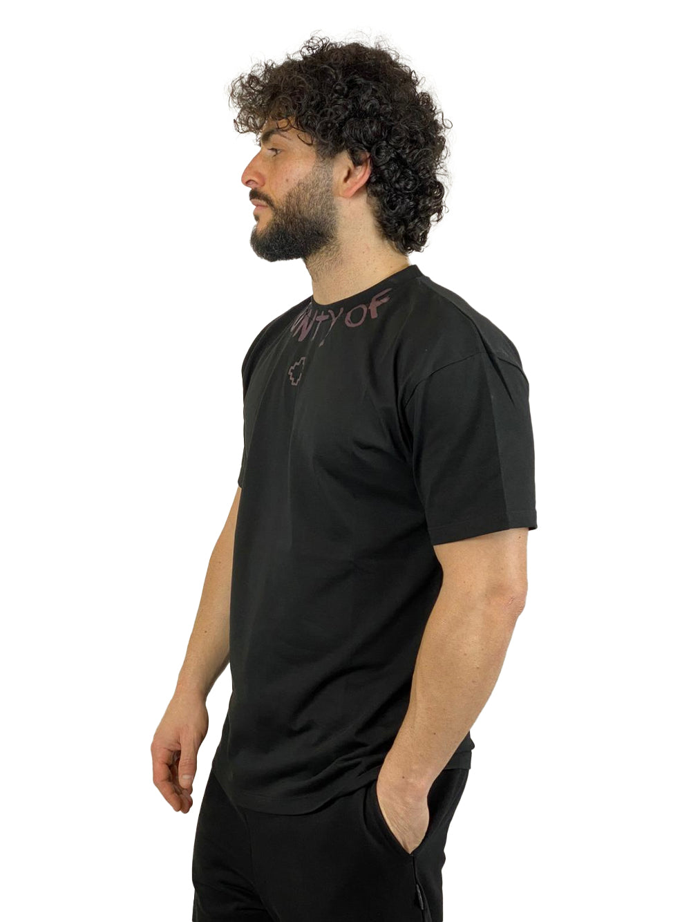 COUNTY OF MILAN BY MARCELO BURLON T-SHIRT S6CMMATH087