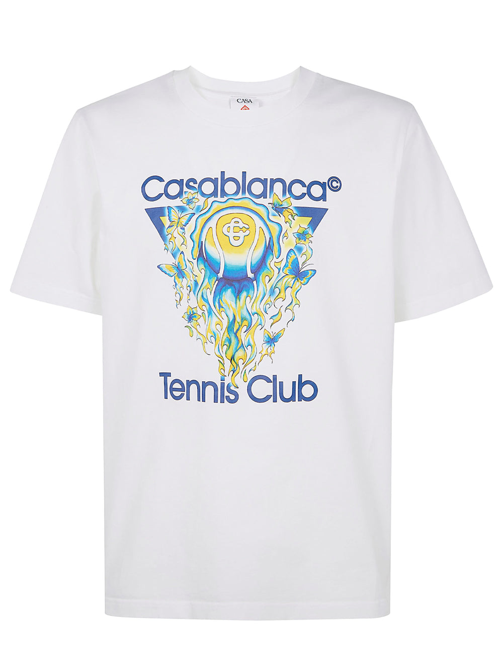 CASABLANCA TENNIS CLUB ICON CLASSIC T SHIRT M-SP26-JTS-001-01