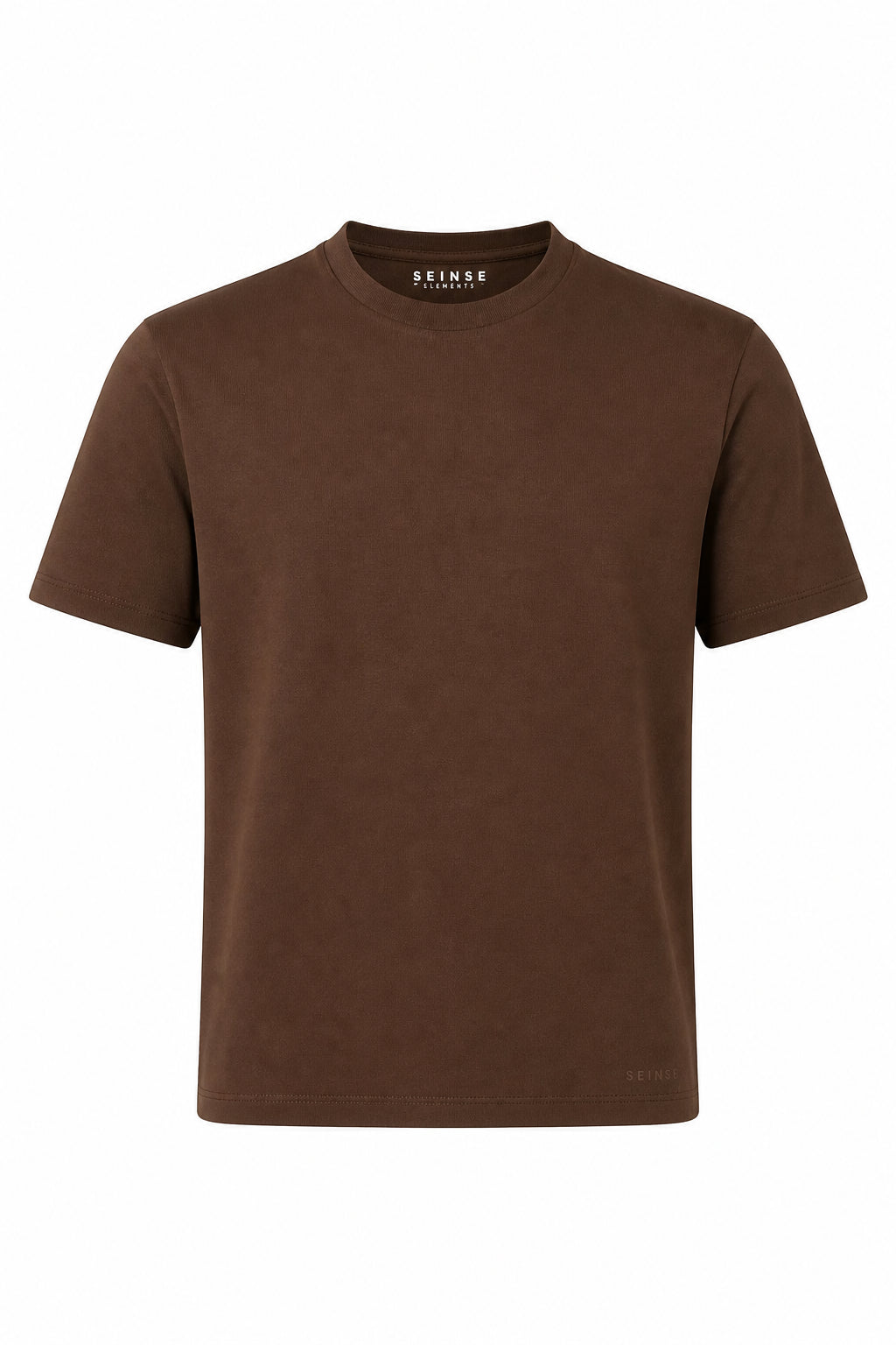 SEINSE T-SHIRT TE3277SS CIOCCOLATO