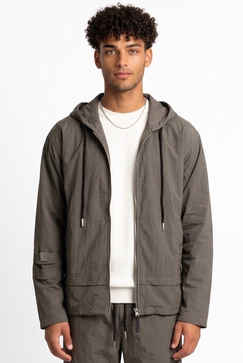 DARK LABEL GIACCA DRKF912 PIOMBO