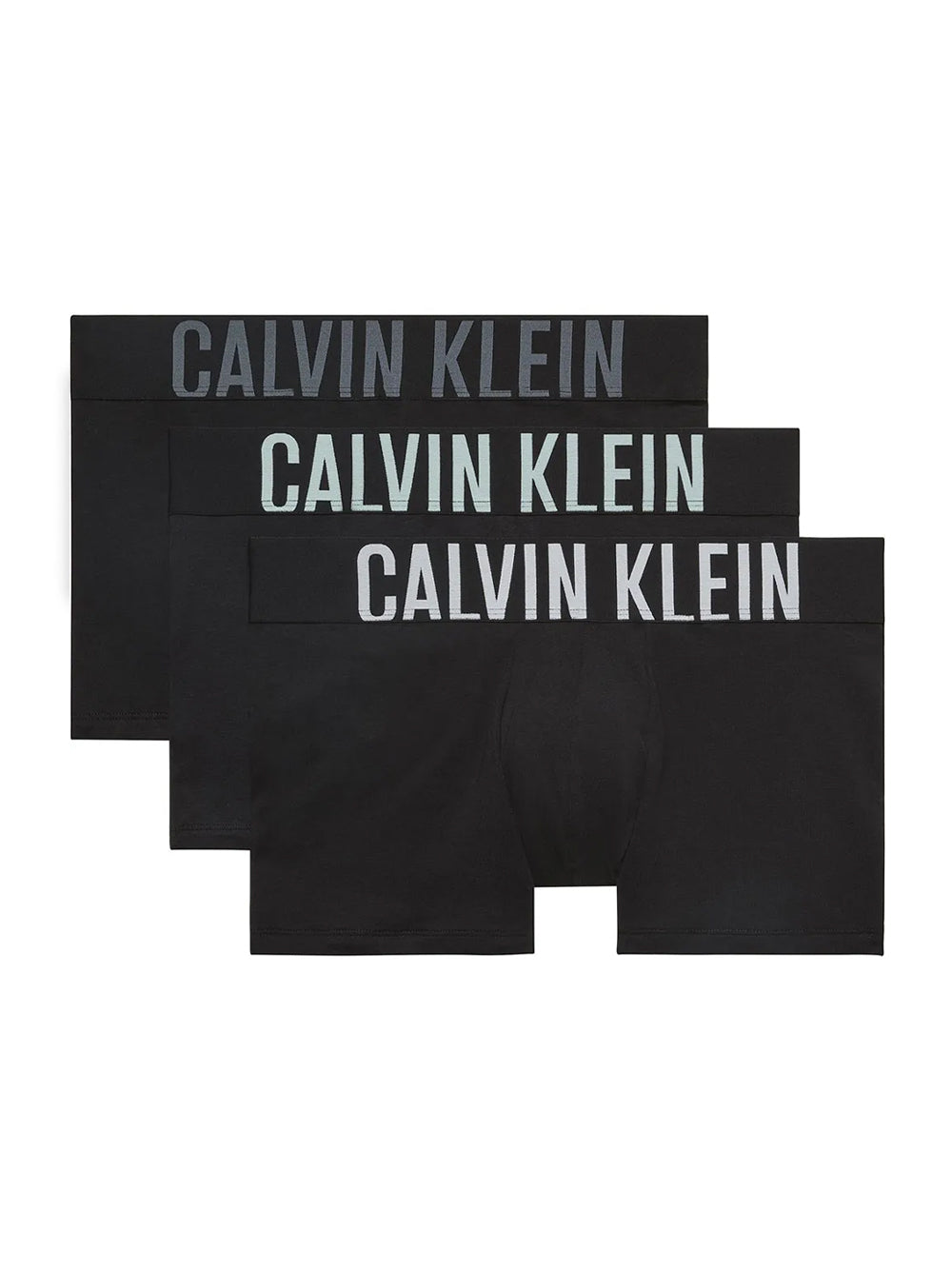 CALVIN KLEIN BOXER TRUNK 3PK 000NB3608A BLACK