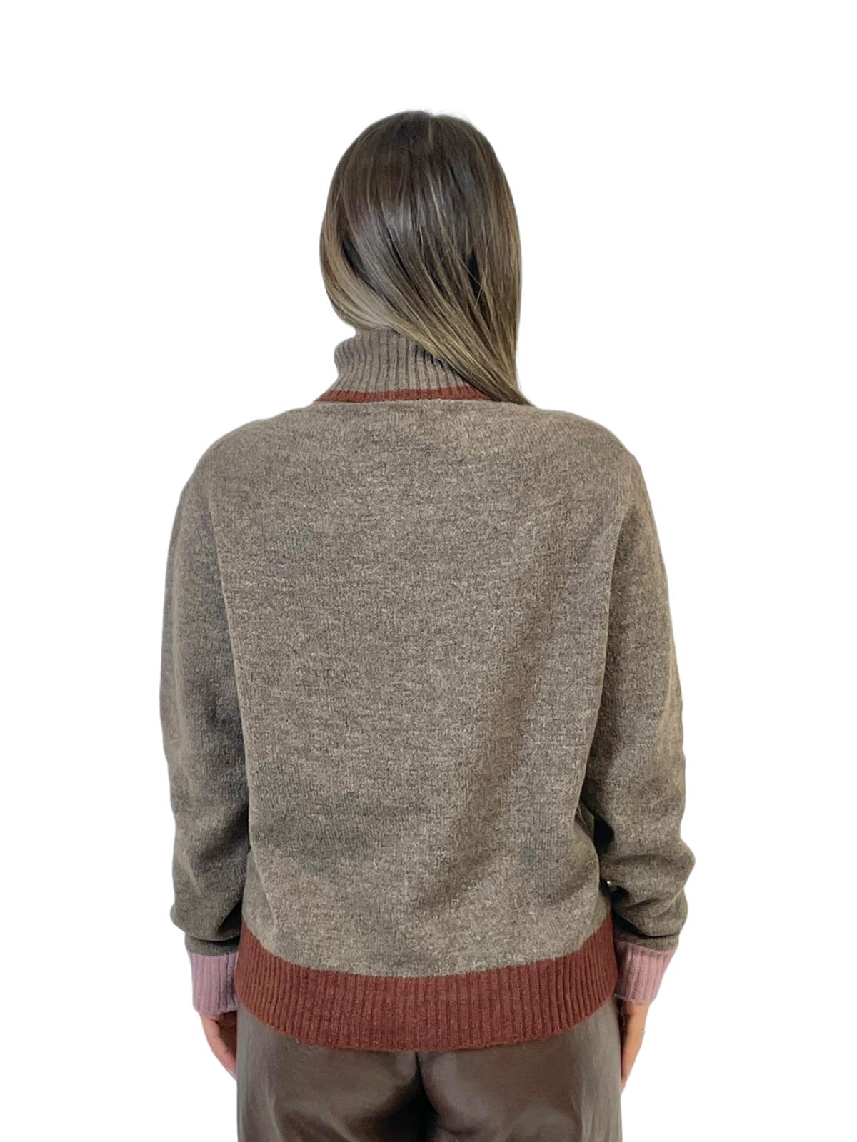 ACCADEMIA 20 PULLOVER CANDY TORTORA