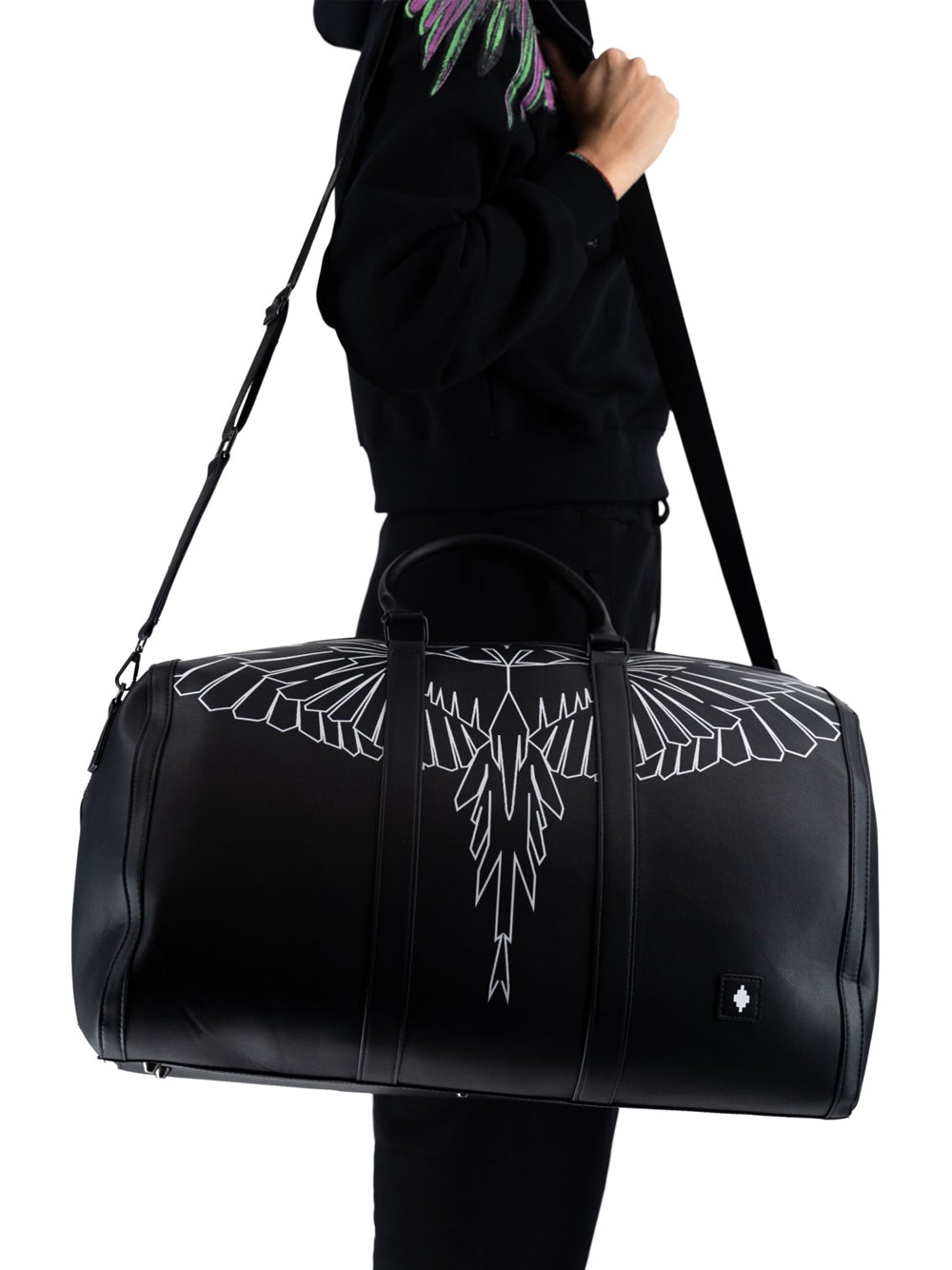 COUNTY OF MILAN BY MARCELO BURLON BORSONE COMAF250131UNICA0847 NERO/WHITE