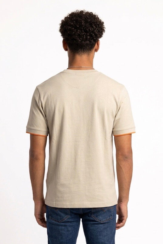 HESKIMO T SHIRT PIQUET HE1410015 BEIGE