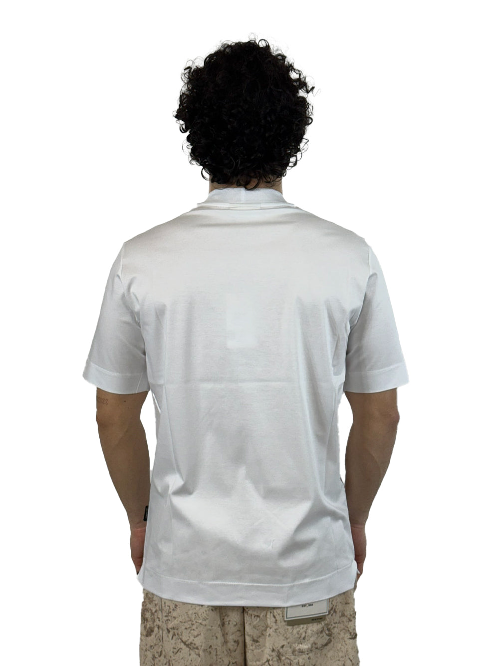 YES LONDON T SHIRT BASIC XM4293 BIANCA