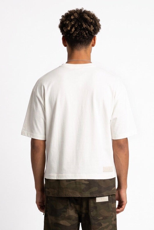 DARK LABEL T SHIRT DRKM830 BIANCA