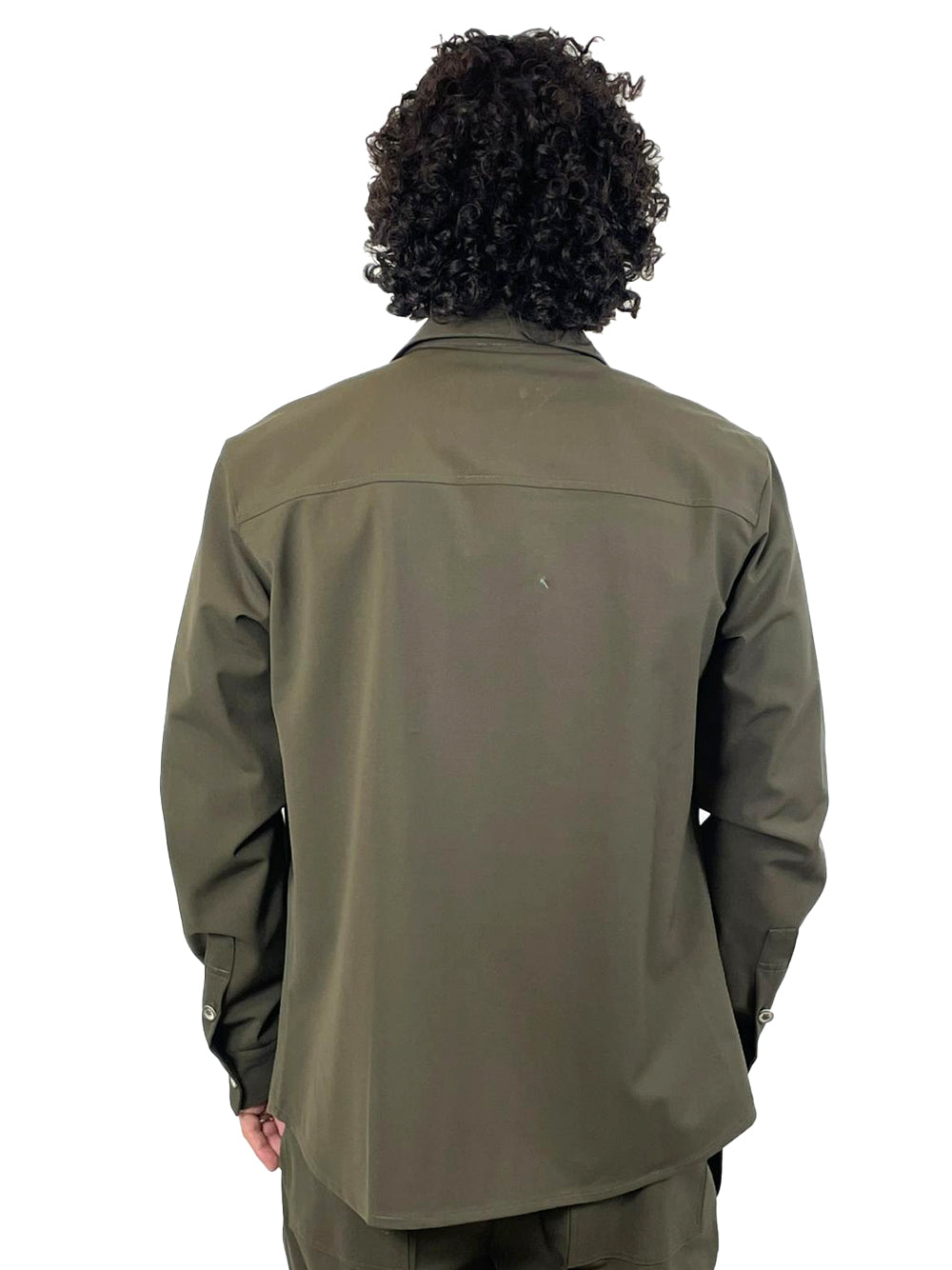 YES LONDON CAMICIA FRESCO LANA XCM7211 VERDE