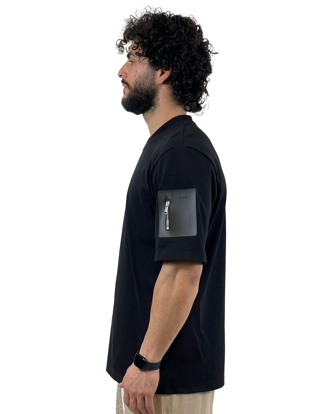 YES LONDON T-SHIRT NERO/NERO XM4170