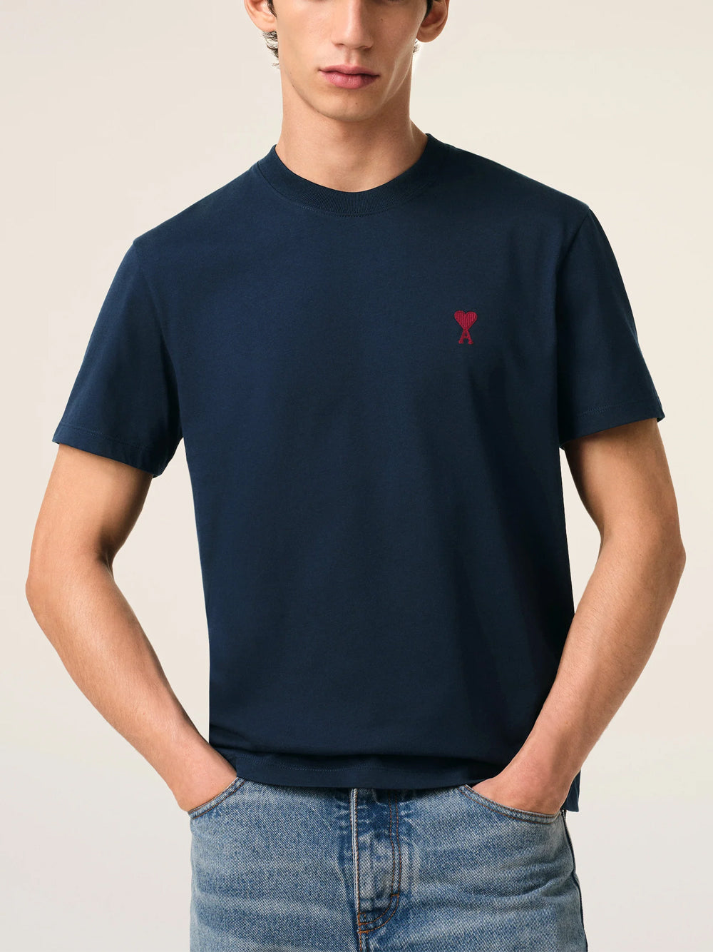 AMI｜ (BFUTS035 724 430) AMI PARIS T-SHIRT BFUTS035.724 430